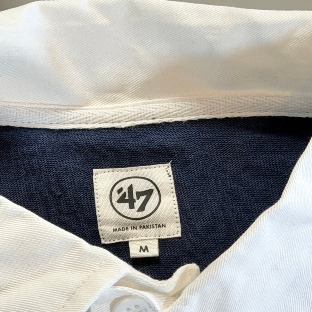 Chicago Bears '47 Brand Rugby Style Collared Shirt Medium NWT - Picture 4 of 5